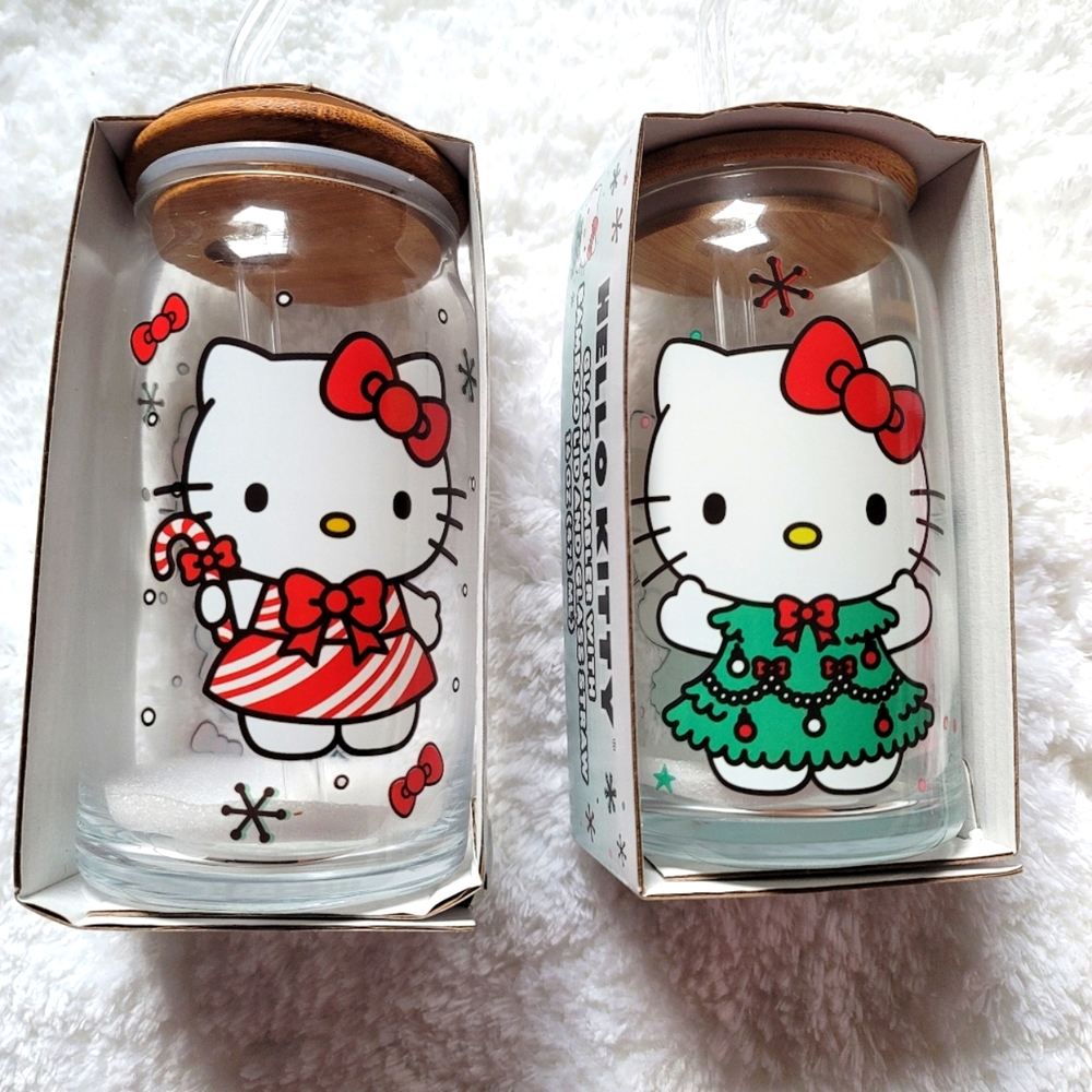 Hello kitty christmas mugs